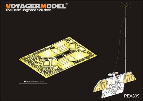 Go to product VOYAGER PEA399 - 1:35 WWII German Panther G Final Version Stowage Bins Photo Etched set
