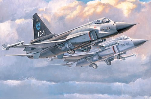 Go to product TRUMPETER 01658 - 1:72 Chinese FC-1 Prototype 01&03