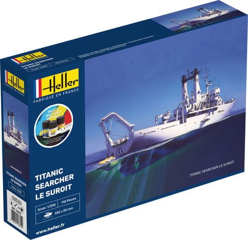 Go to product HELLER 56615 - 1:200 Titanic Searcher Le Suroit - Starter Kit