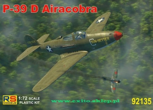 Go to product RS MODELS 92135 - 1:72 P-39 D Airacobra
