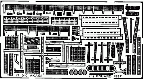 Go to product EDUARD 17010 - 1:700 Akagi