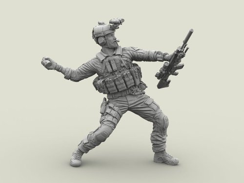 Go to product LEGEND LF3D024 - 1:35 US NAVY SEAL 4 (throw of M18/SCAR Mk20 Sniper)