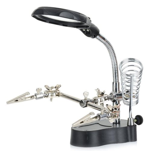 Go to product FINE-ART FA-541 - Uchwyty ze szkłem powiększającym i oświetleniem LED