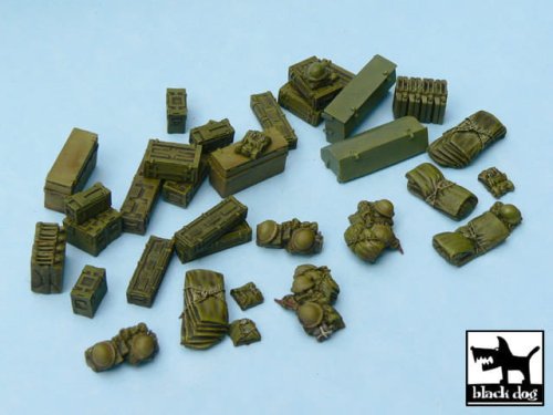 Go to product BLACK DOG T48026 - 1:48 British equipment accessories set