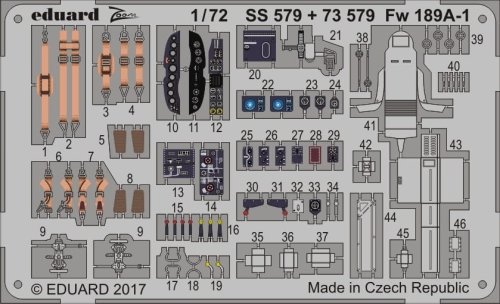 Go to product EDUARD 73579 - 1:72 Fw 189A-1