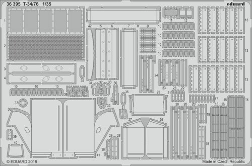 Go to product EDUARD 36395 - 1:35 T-34/76