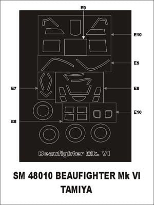 Go to product MONTEX SM48010 - 1:48 Beaufighter Mk.VI