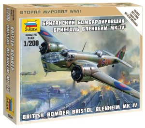 ZVEZDA 6230 - 1:200 Bristol Blenheim Mk.IV