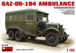 MINIART 35164 - 1:35 GAZ-05-194 Ambulance