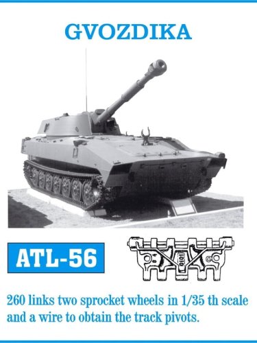 Go to product Friulmodel ATL-056 - 1:35 Gvozdika metal tracks