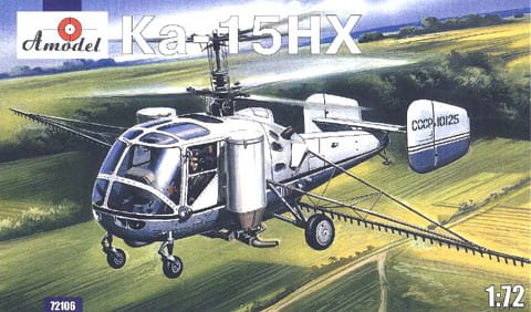 Go to product AMODEL 72106 - 1:72 Kamov Ka-15 NH Agricultural