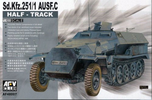 Go to product AFV CLUB 48007 - 1:48 Sd.Kfz. 251/1 ausf. C