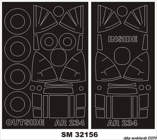 Go to product MONTEX SM32156 - 1:32 Arado Ar 234