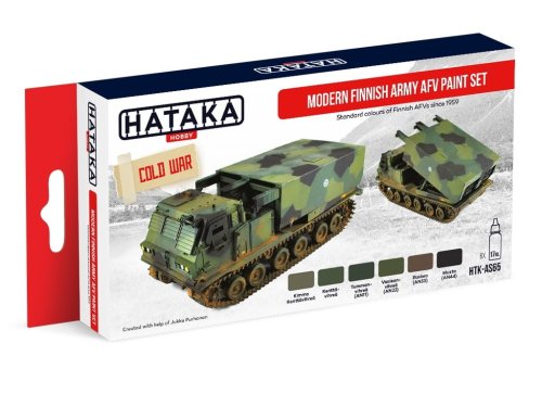 Go to product HATAKA AS65 - Modern Finnish Army AFV paint set