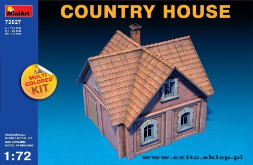Go to product MINIART 72027 - 1:72 Country House - multicolored kit