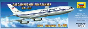 Go to product ZVEZDA 7001 - 1:144 Civilian Airplane IL-86