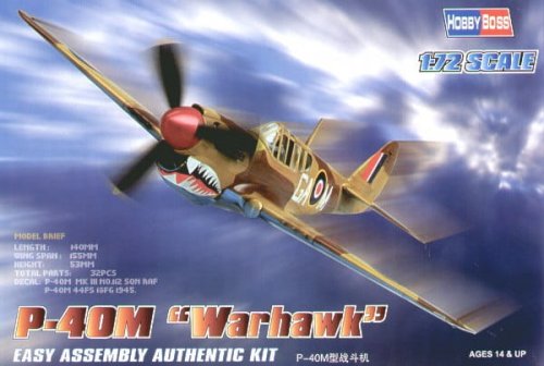 Go to product HOBBY BOSS 80251 - 1:72 P-40M Warhawk