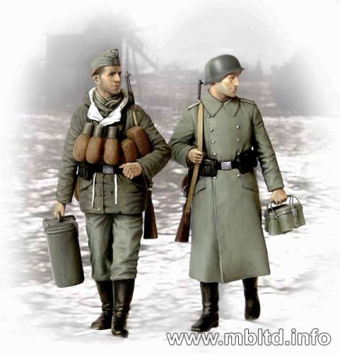 Go to product MASTER BOX 3553 - 1:35 Supplies at last! German soldiers 1941-1945