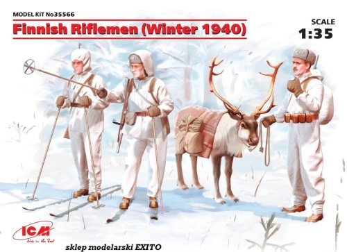 Go to product ICM 35566 - 1:35 Finnish Riflemen (Winter 1940)