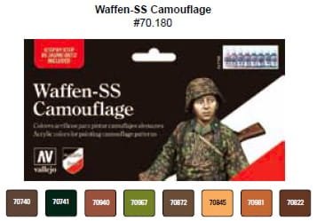 Go to product VALLEJO 70180 - Waffen SS Camouflage - Uniforms Set