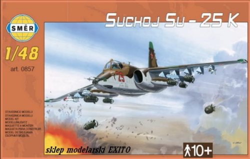 Go to product SMER 0857 - 1:48 Sukhoi Su-25 K