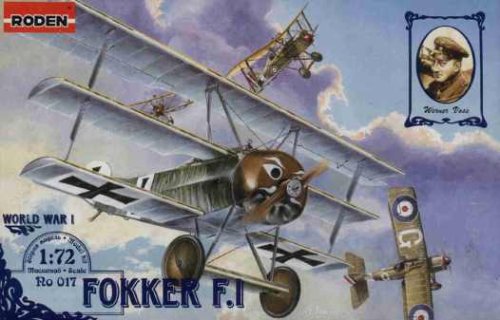 Go to product RODEN 017 - 1:72 Fokker F.I