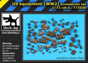 BLACK DOG T72038 - 1:72 U.S. WW II equipment
