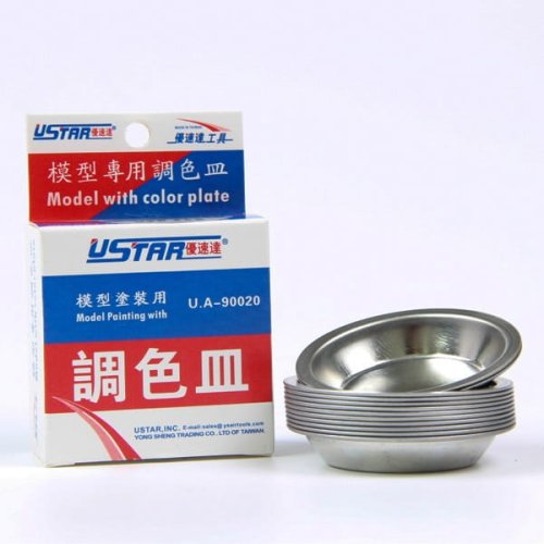 Go to product U-STAR UA90020 - Color Palette 12 in 1 - paint mixing bowls
