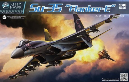 Go to product KITTY HAWK 80142 - 1:48 Sukhoi Su-35 Flanker E