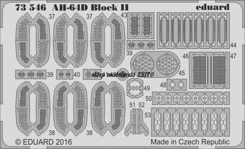 Go to product EDUARD 73546 - 1:72 AH-64D Block II