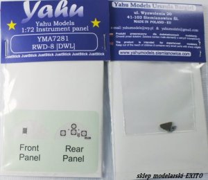 YAHU YMA7281 - 1:72 RWD-8 ( DWL ) - Instrument Panel