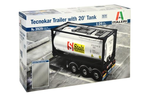 Go to product ITALERI 3929 - 1:24 Tecnokar Trailer with 20 Tank