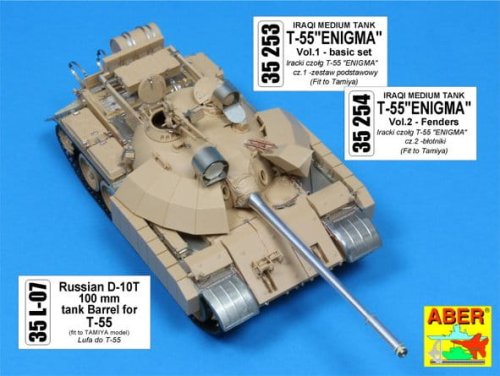 Go to product ABER EVS06 - 1:35 T-55 Enigma - Extra Value Set