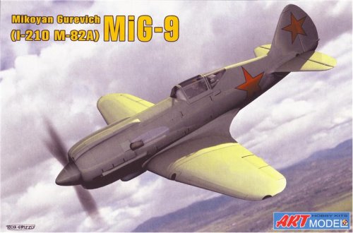 Go to product ART MODEL 7207 - 1:72  Mikoyan Gurevitch MiG-9 (I-210 M-82 A)