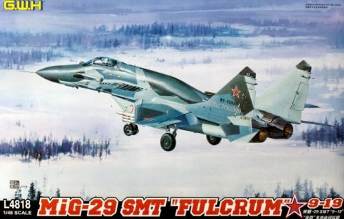 Go to product GREAT WALL HOBBY 4818 - 1:48 MiG-29 SMT Fulcrum 9-19