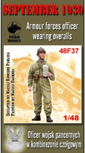 TORO MODEL 48F37 - 1:48 September 1939 - Armour forces officer wearing overalls