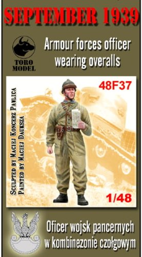 Go to product TORO MODEL 48F37 - 1:48 September 1939 - Armour forces officer wearing overalls