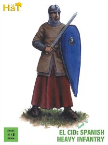 HAT 28001 - 28 mm - El Cid Spanish Heavy Infantry