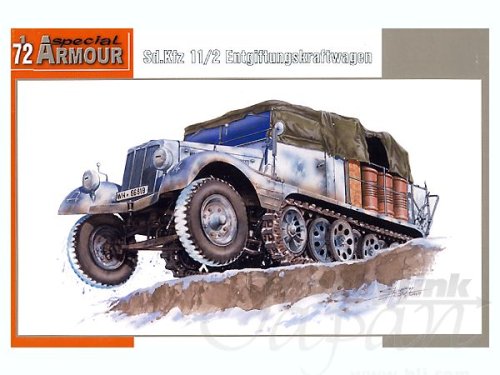 Go to product SPECIAL HOBBY A72010 - 1:72 Sd.Kfz 11/2 Entgiffungskraftwagen