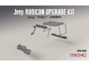 MENG MODEL SPS054 - 1:35 Jeep Wrangler Rubicon Exterior Accesories Set