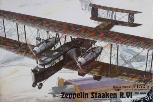 Go to product RODEN 055 - 1:72 Zeppelin Staaken R.VI
