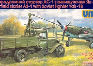 UNIMODELS 505 - 1:48 Airfield starter AS-1 with Soviet fighter Yak-1B