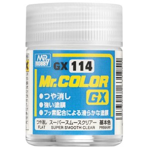 Mr.Hobby GX114 -  Mr. Color Super Smooth Clear Flat 18 ml