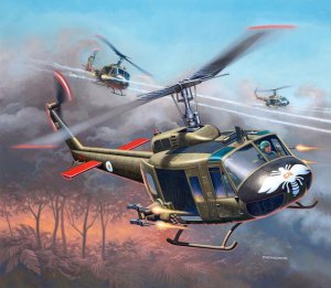 REVELL 64983 - 1:100 Bell UH-1H Gunship