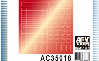 Go to product AFV CLUB AC 35018 - 1:35 Sticker for LAV family - for Simulating Anti Reflection Coating Lens