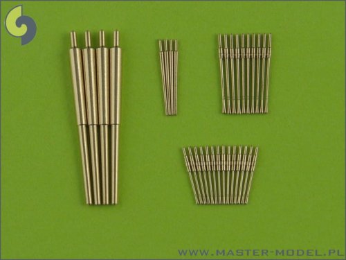 Go to product MASTER SM-350-061 - 1:350 German destroyer Z-39 1945 armament set