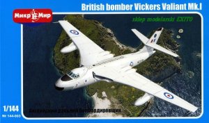 MIKROMIR 144003 - 1:144 British Bomber Vickers Valiant Mk.I
