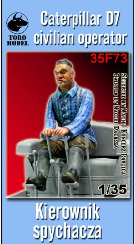 Go to product TORO MODEL 35F73 - 1:35 Caterpillar D7 cilivian operator