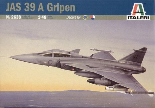 Go to product ITALERI 2638 - 1:48 Jas 39 A Gripen