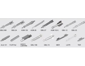 TRUMPETER 03304 - 1:32 US aircraft weapons Guided Bombs